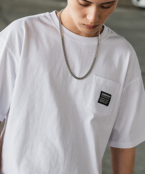 En serio TOKYO tシャツ 「SIDEWAYSTANCE」ピスネーム半袖ポケットT