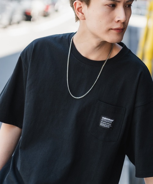 絶版！ SENSE 2014年 7月 ストリート Tシャツ ルブタン センス En serio TOKYO tシャツ 「SIDEWAYSTANCE」ピスネーム半袖ポケットT