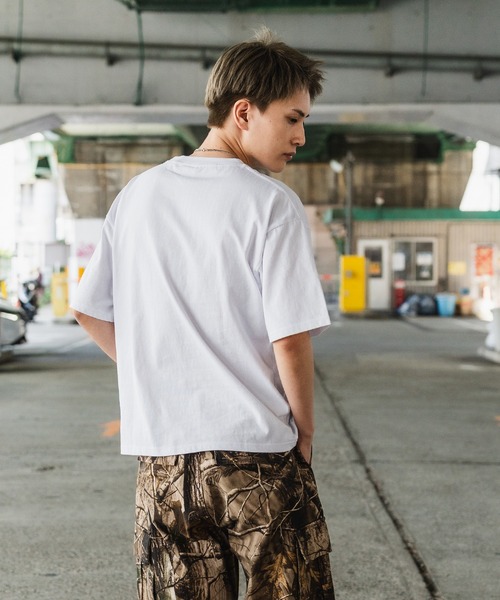 En serio TOKYO tシャツ 「SIDEWAYSTANCE」ピスネーム半袖ポケットT