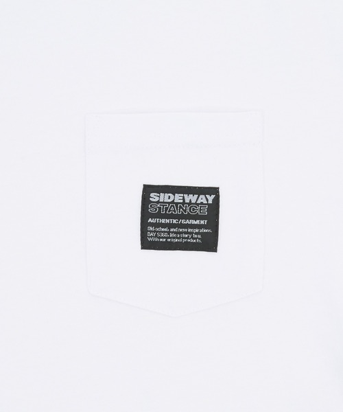 En serio TOKYO tシャツ 「SIDEWAYSTANCE」ピスネーム半袖ポケットT