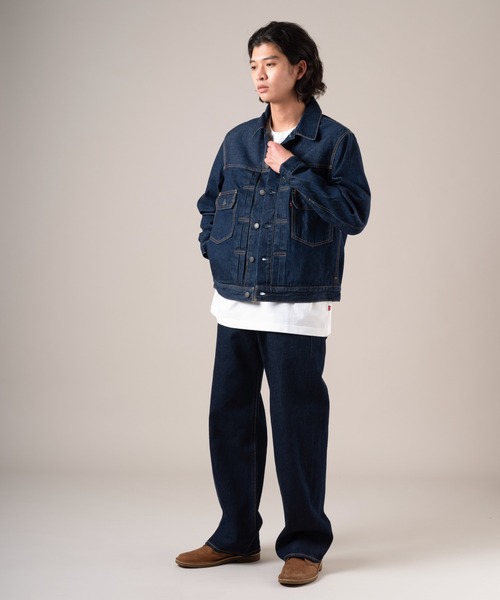 「Levi's」 デニムジャケット X-LARGE ダークインディゴブルー メンズ_画像5