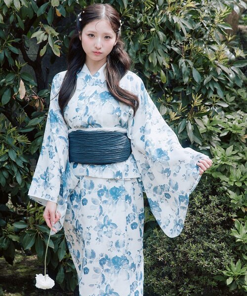 OLIVE des OLIVE（オリーブデオリーブ） 浴衣 「1人で簡単に着られる