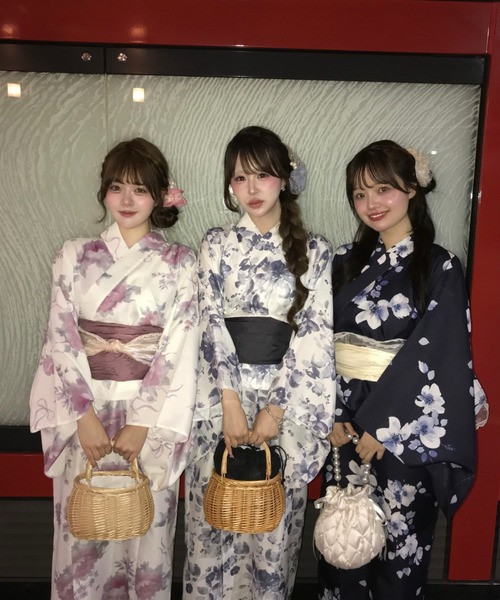 OLIVE des OLIVE（オリーブデオリーブ） 浴衣 「1人で簡単に着られる