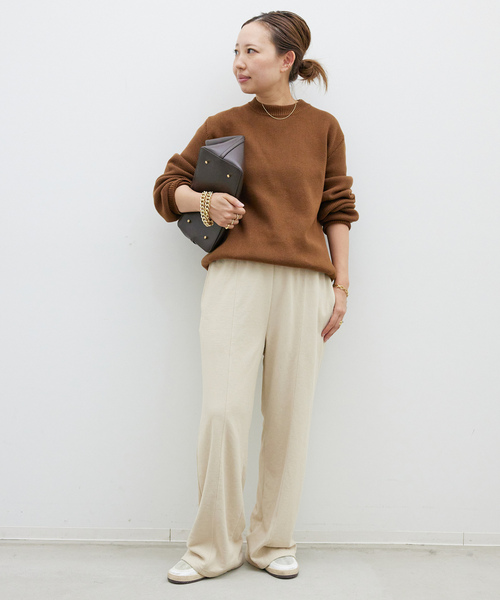「CELERI」 スウェットパンツ 38 ブラック レディース_画像3