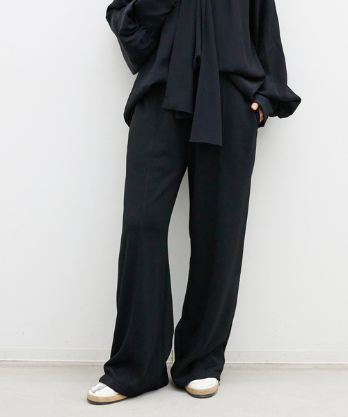 「CELERI」 スウェットパンツ 38 ブラック レディース_画像8