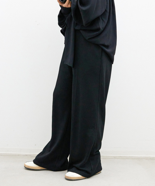 「CELERI」 スウェットパンツ 38 ブラック レディース_画像9