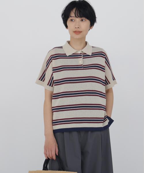human woman（ヒューマンウーマン） ポロシャツ ポロ 「ウォッシャブル