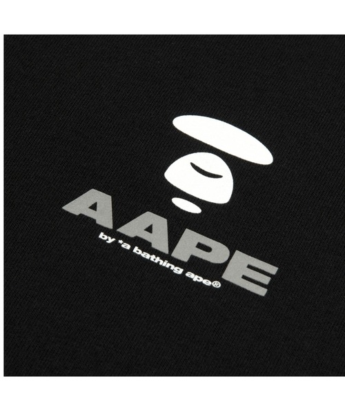 「AAPE BY A BATHING APE」 半袖Tシャツ X-LARGE ブラック メンズ_画像7