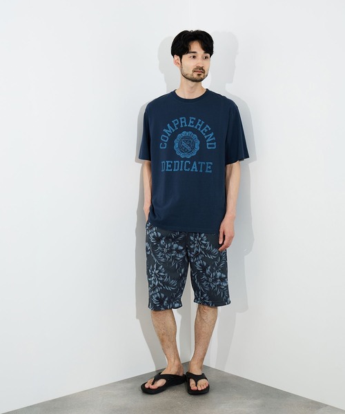 NAVY ハーフパンツ パンツ 短パン 「SARARI /サラリ」通気性 ハニカム