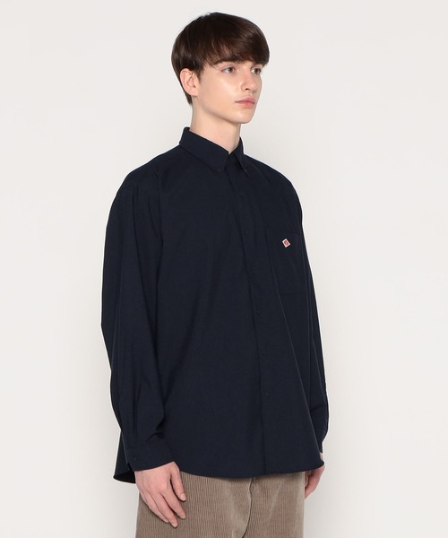 Danton（ダントン） 長袖シャツ 42 ネイビー メンズ : ZOZOTOWN Yahoo