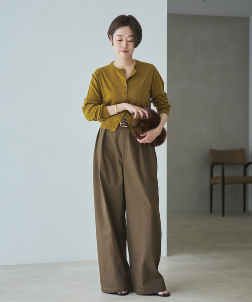 plage（プラージュ） ワイドパンツ チノパン vintage like チノパンツ