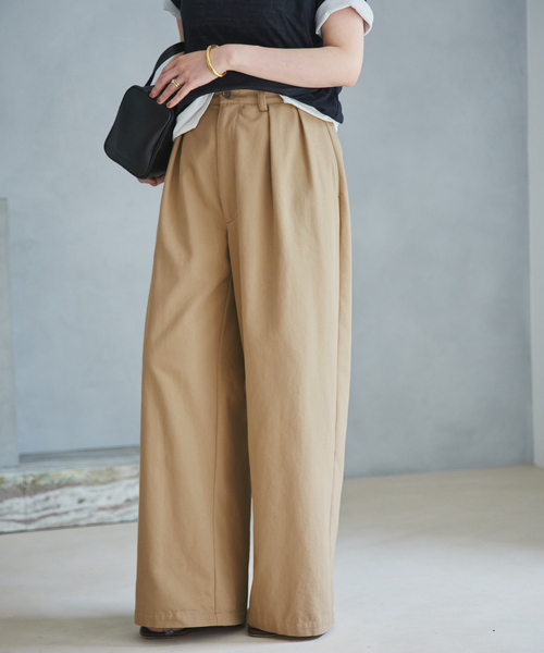 plage（プラージュ） ワイドパンツ チノパン vintage like チノパンツ
