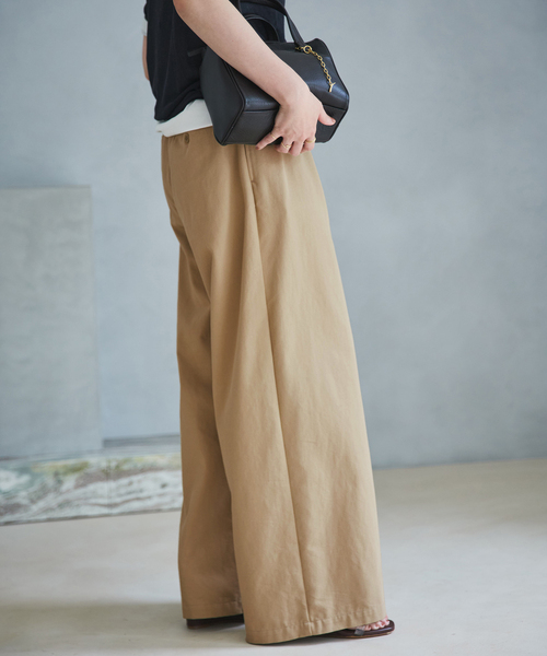 plage（プラージュ） ワイドパンツ チノパン vintage like チノパンツ