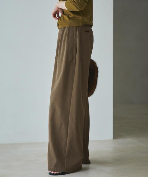 plage（プラージュ） ワイドパンツ チノパン vintage like チノパンツ