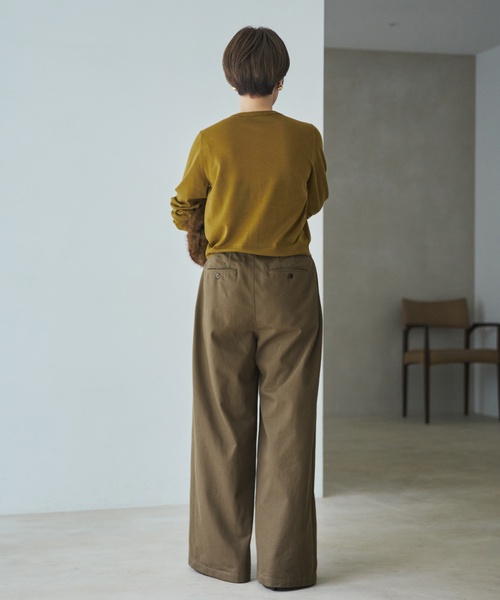 plage（プラージュ） ワイドパンツ チノパン vintage like チノパンツ