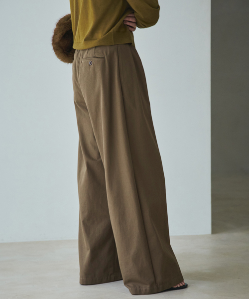 plage（プラージュ） ワイドパンツ チノパン vintage like チノパンツ