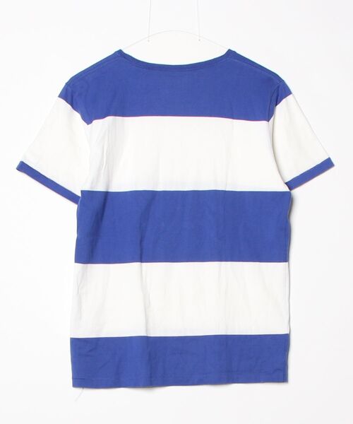 「SHIPS GENERAL SUPPLY」 半袖Tシャツ SMALL ブルー メンズ_画像2