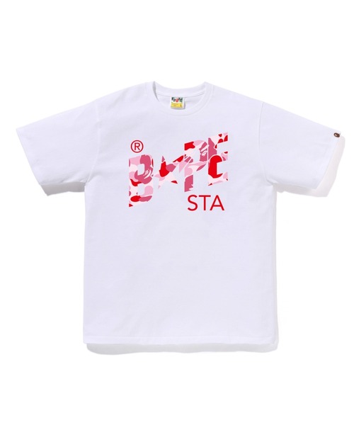 A BATHING APE（アベイシングエイプ） tシャツ ABC CAMO BAPE STA TEE