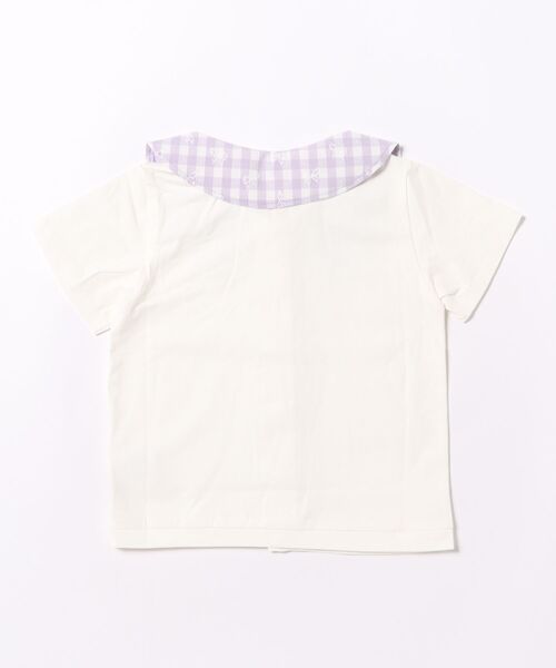 「nino」 「KIDS」半袖カットソー 120cm ホワイト キッズ_画像2