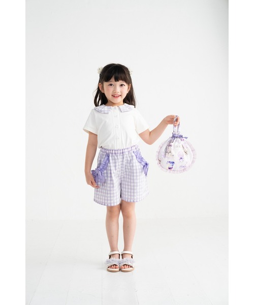 「nino」 「KIDS」半袖カットソー 120cm ホワイト キッズ_画像7
