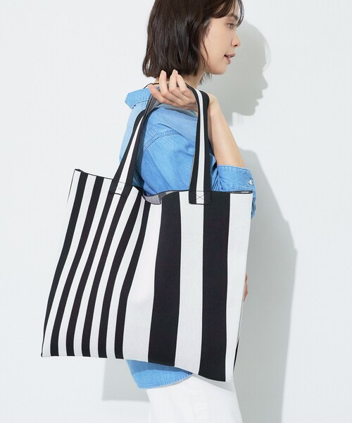 INDIVI（インディヴィ） トートバッグ 「新作登場！／大容量」ニット