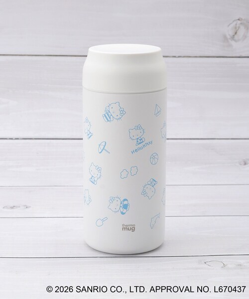 ハローキティ　ワンズテラス限定　サーモマグ　水筒　そばかす　新品 one'sterrace（ワンズテラス） 「ワンズテラス限定」ハローキティ