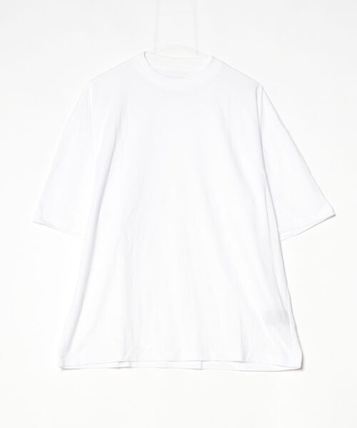 「N.HOOLYWOOD TEST PRODUCT EXCHANGE SERVICE」 半袖Tシャツ 36 ブラック×ホワイト メンズ_画像2