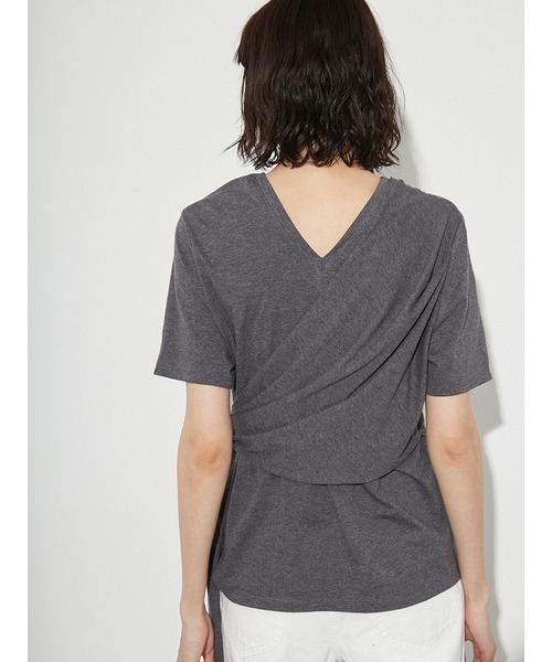 「styling/」 半袖カットソー ONE SIZE グレー レディース_画像7
