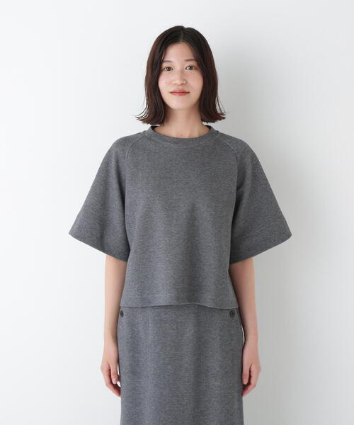 「human woman」 半袖Tシャツ MEDIUM グレー系その他 レディース_画像6