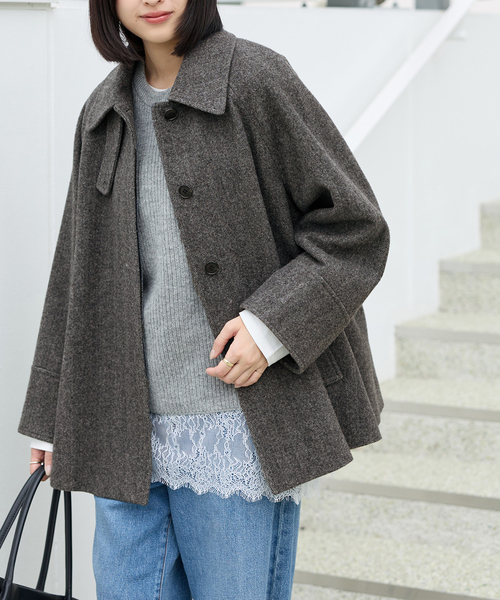 新品JOURNAL STANDARD relumeステンカラーコート！セーター付 JOURNAL STANDARD relume（ジャーナルスタンダード レリューム