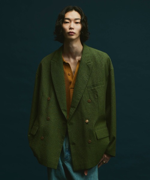 soerte ジャケット テーラードジャケット Oversize 6B assort blazer