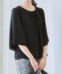 トップス 7 7days Life Styling ブラウス シャツ ジョーゼットエアリー7分袖