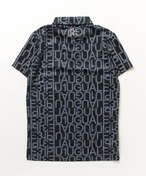 1PIU1UGUALE3 GOLF ポロシャツ BIG LOGO S/S POLO メンズ