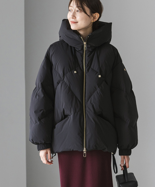 NOBLE DUNO PEGGIE ショートダウン ブラック　M(42)サイズ NOBLE ダウン ダウンジャケット 「追加」「DUNO」PEGGIE