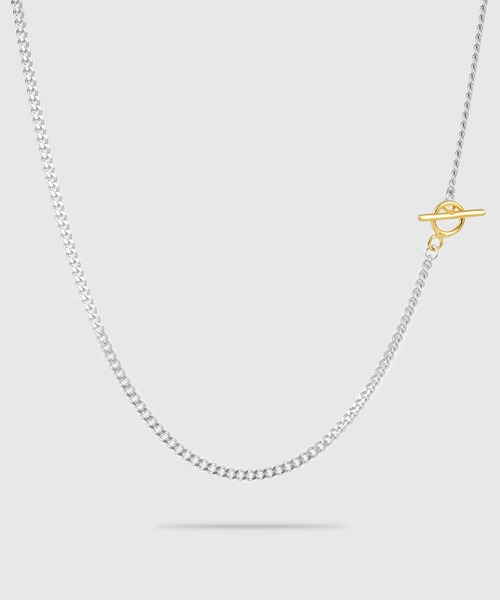 ネックレス 「ISOLATION / アイソレーション」Silver925 Curve Chain Necklace / カーブチェーンネックレスの画像