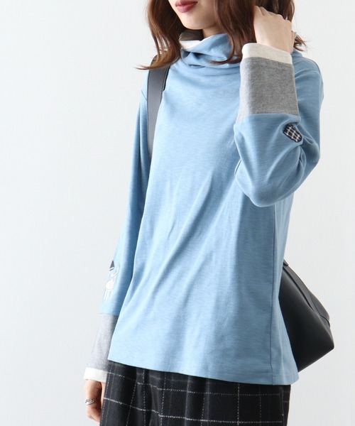 tシャツ EMAGO 袖切替えタートル レディース Emago tシャツ EMAGO 袖切替えタートル レディース : ZOZOTOWN