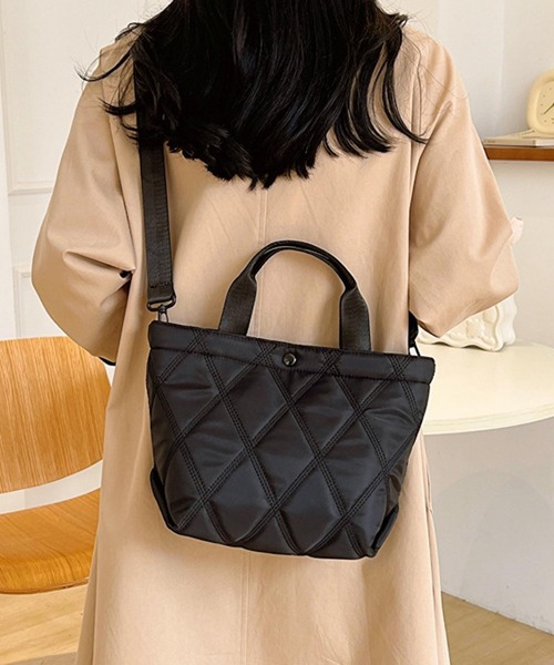 Mignonjour トートバッグ Mignonjour/キルトミニトートバッグ M2246