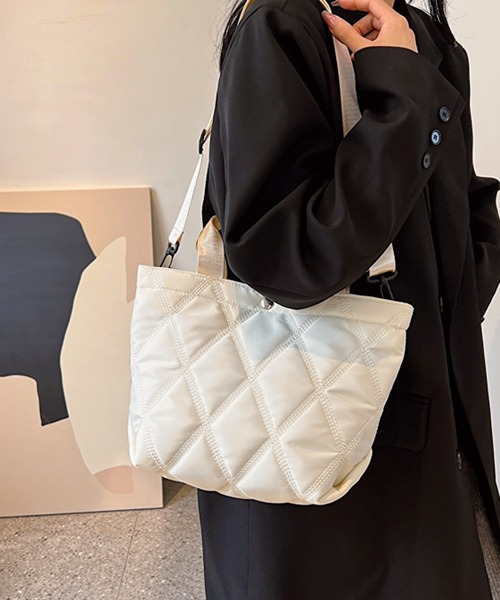 Mignonjour トートバッグ Mignonjour/キルトミニトートバッグ M2246