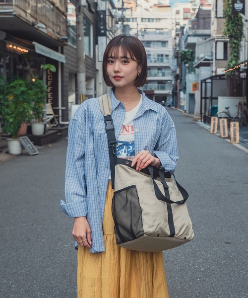 KiU（キウ） トートバッグ 大容量マルチパーパス3WAYトートバッグ（18L
