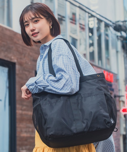 KiU（キウ） トートバッグ 大容量マルチパーパス3WAYトートバッグ（18L 