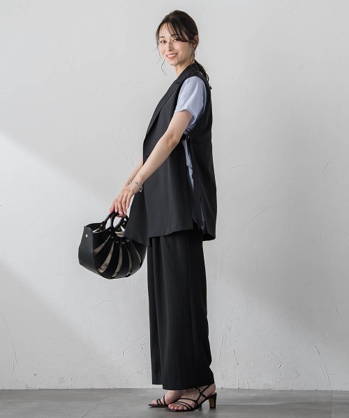 LAUTREAMONT tシャツ ギャザーネックコットンカットソー「洗濯機