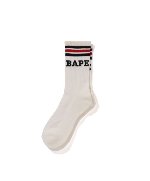 【A BATHING APE】x adidas Crew ソックス BAPE X ADIDAS 】DAME BAPE SOCKS | bape.com