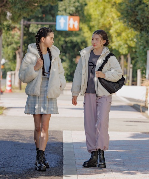 ダウン アウター ライトウォームパファー/115708 キッズ 子供服 女の子 | GLOBAL WORK | 10
