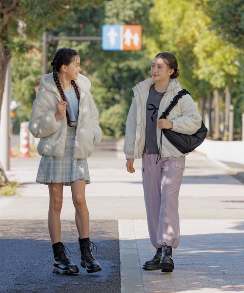 ダウン アウター ライトウォームパファー/115708 キッズ 子供服 女の子 | GLOBAL WORK | 11