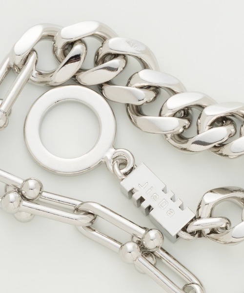 JieDa ブレスレット CHAIN MIX BRACELET メンズ : ZOZOTOWN
