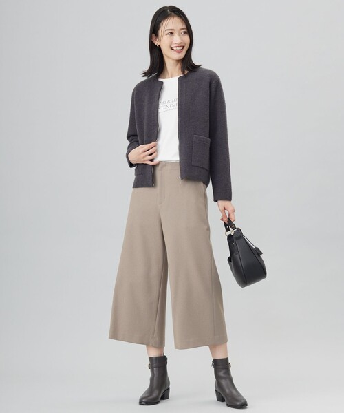 J.PRESS カーディガン 「洗える」BOUCLE ニット アウター
