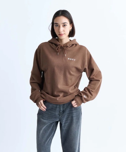 ROXY パーカー OUR STYLE FLOW HOODI/ロキシーバックプリント