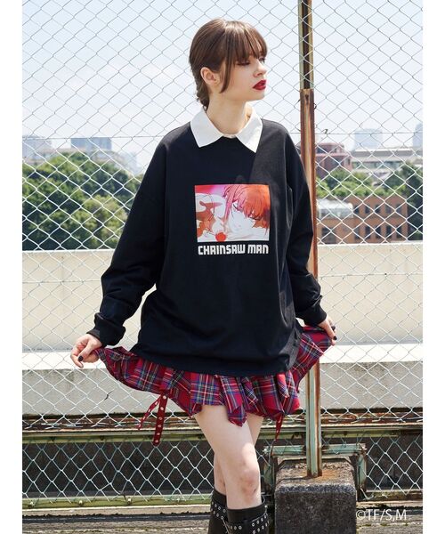 tシャツ 「チェンソーマン」マキマ UNISEX TEE レディース jouetie tシャツ 「チェンソーマン」マキマ UNISEX TEE
