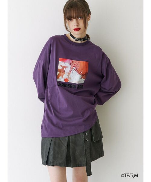 X-girl チェンソーマン スウェットパンツ　レゼ　マキマ　吉田ヒロフミ エックスガールが「チェンソーマン」とコラボ Tシャツや