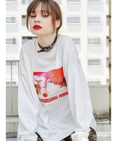 チェンソーマン　マキマ　Tシャツ　XL チェンソーマン bootleg tee XL ヴィンテージ tシャツ マキマ